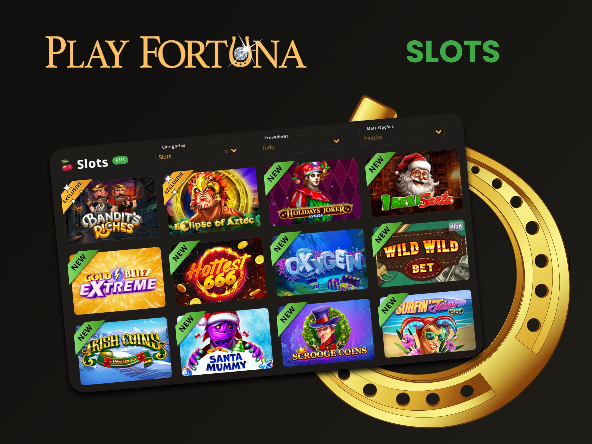 Jogue slots no site Play Fortuna.