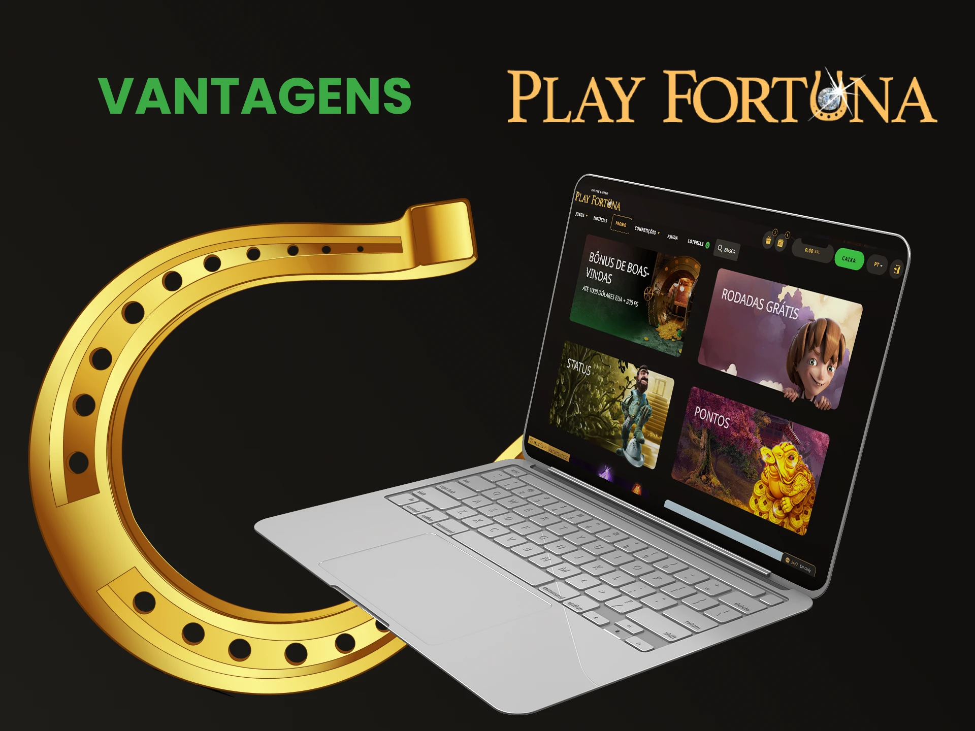Conheça as vantagens do site Play Fortuna.