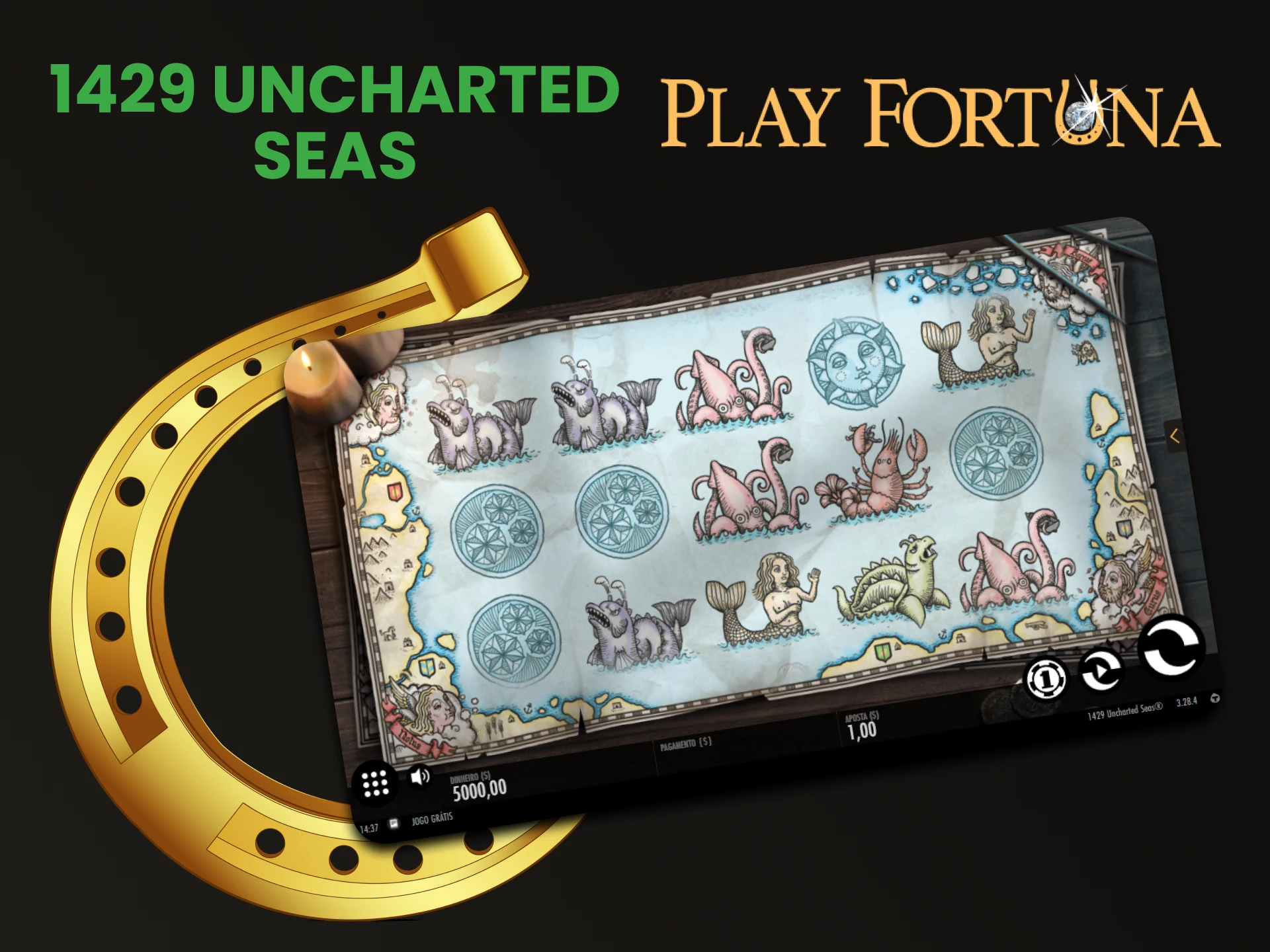 Aconselhamos você a escolher o jogo 1429 Uncharted Seas nos slots do Play Fortuna.