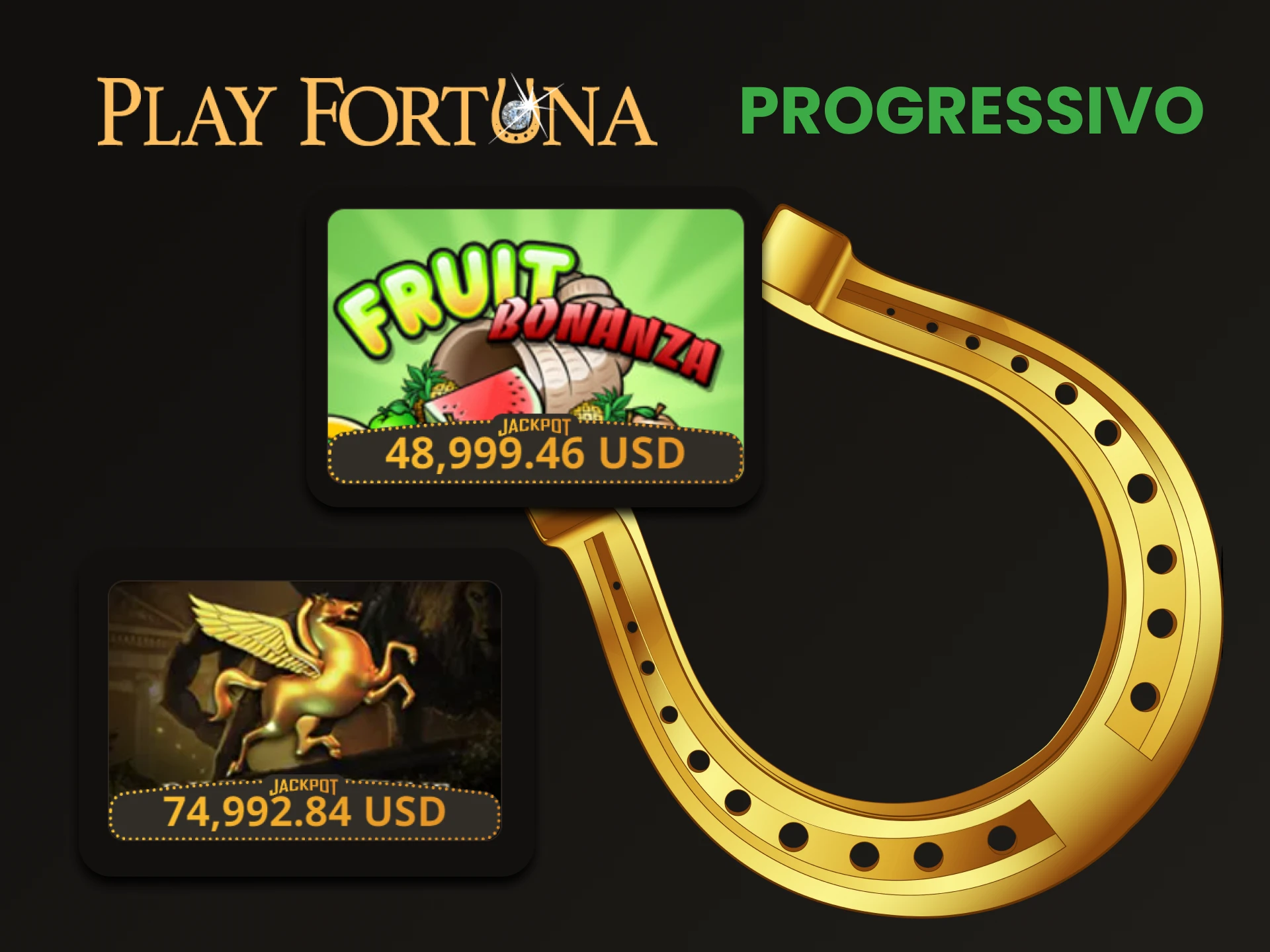 Um dos tipos de jackpot tem a opção de aumentar a recompensa no Play Fortuna.