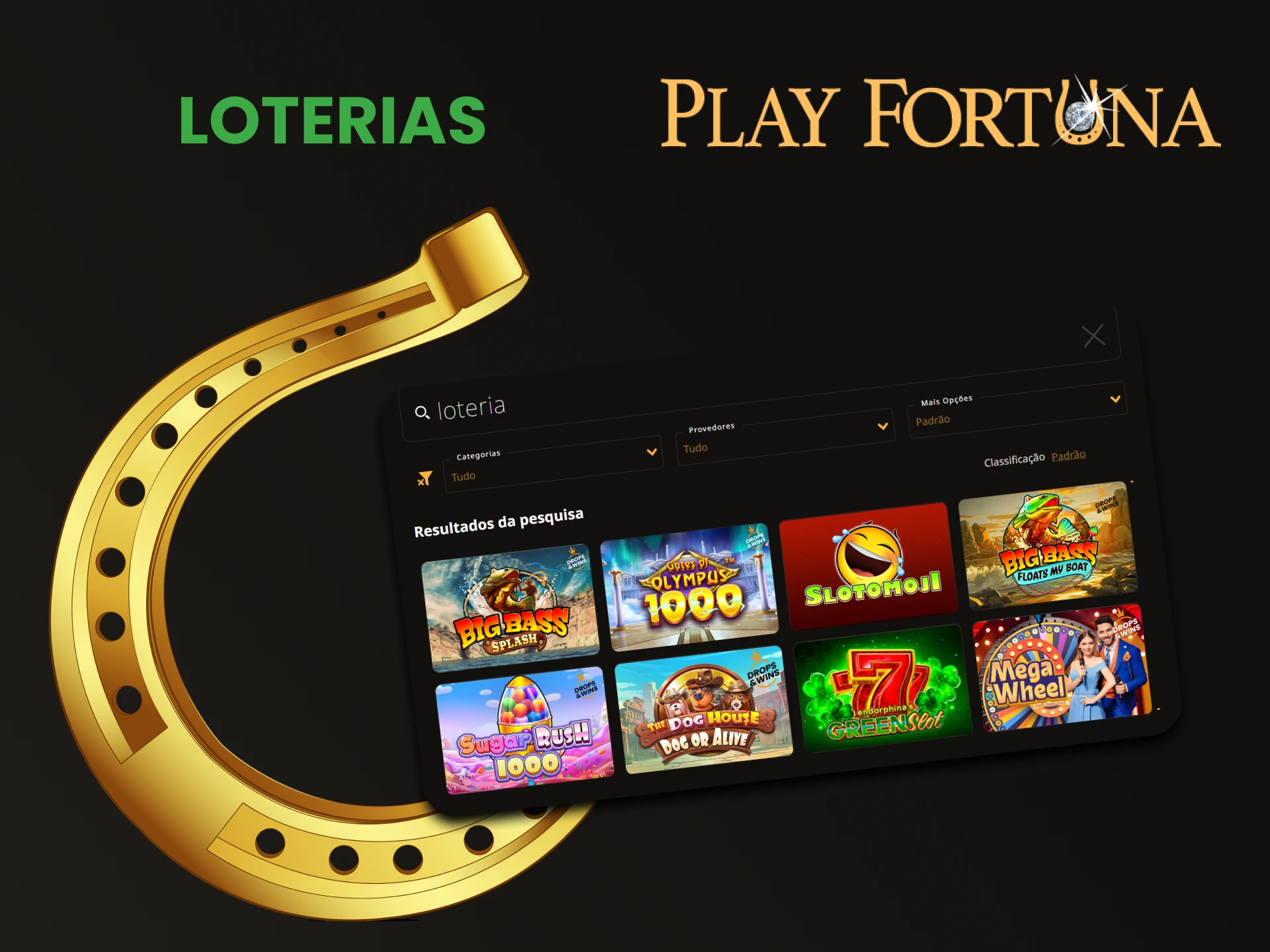 Jogue na loteria no site Play Fortuna.