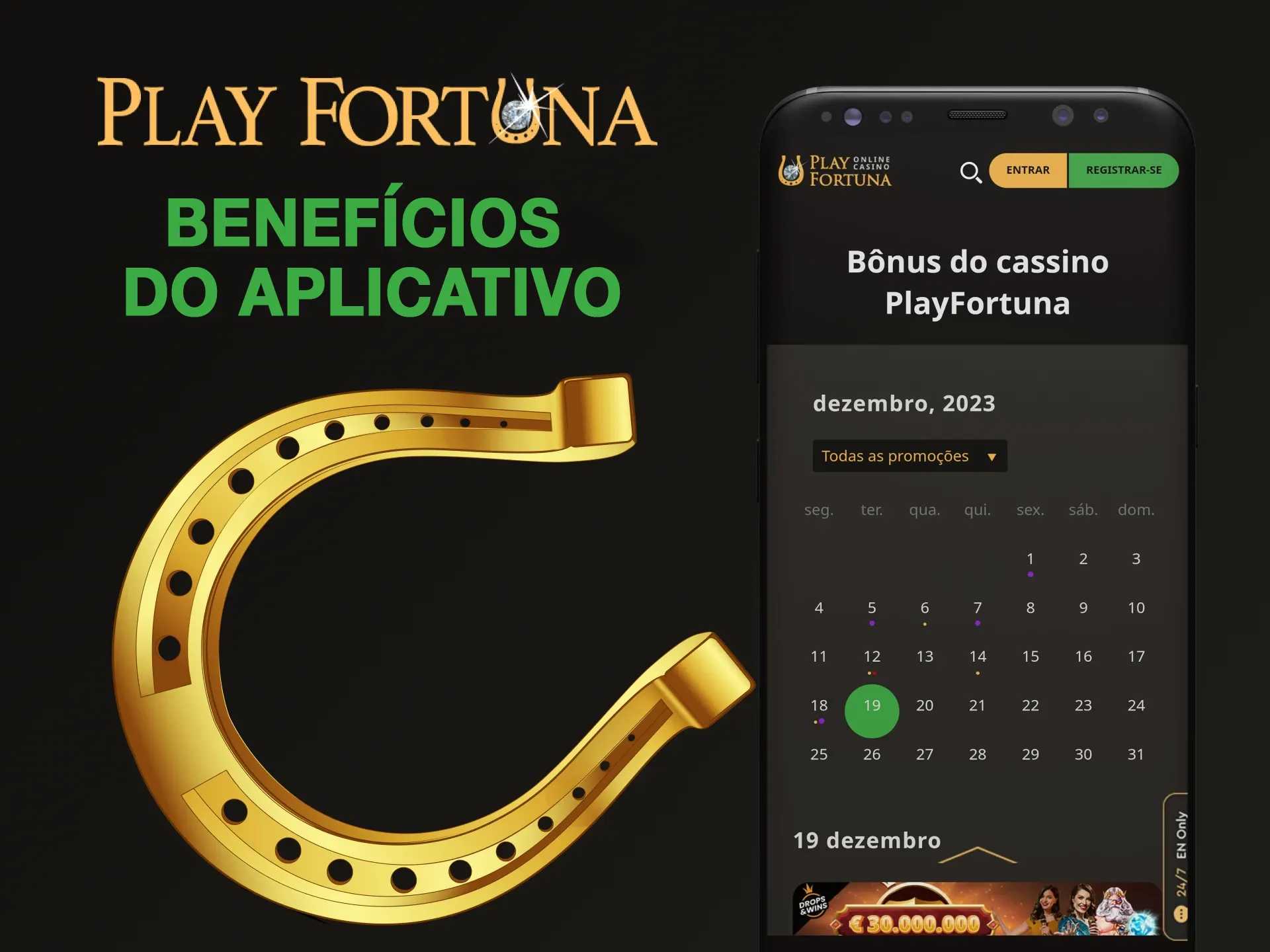 Conheça os benefícios do aplicativo Play Fortuna.